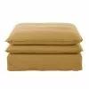 Maisons Du Monde Poufs Pouf Pour Canapé Modulable En Lin Ocre