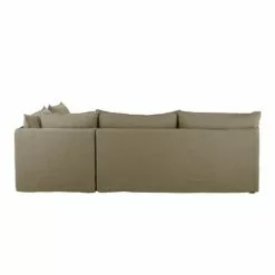 Maisons Du Monde Poufs Pouf Pour Canapé Modulable En Lin Vert Kaki -Chaise Soldes Magasin pouf pour canape modulable en lin vert kaki 1000 7 34 202205 4