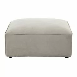 Maisons Du Monde Canapés Modulables Pouf Pour Canapé Modulable En Tissu Beige