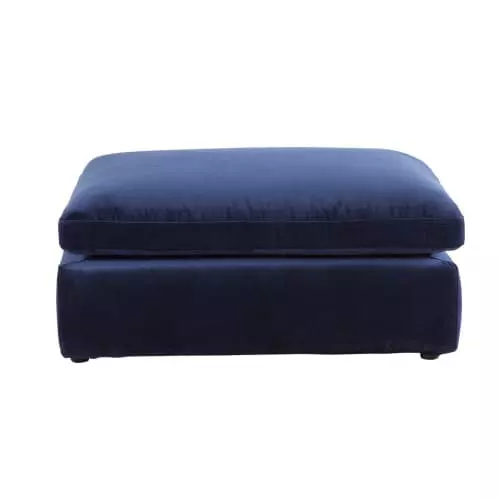 Maisons Du Monde Assises Pouf Pour Canapé Modulable En Velours Bleu Nuit 1 Maisons Du Monde Assises Pouf Pour Canapé Modulable En Velours Bleu Nuit