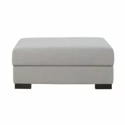 Maisons Du Monde Poufs Pouf Pour Canapé Modulable Gris Clair Avec Coffre De Rangement