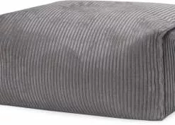 Sitting Point Poufs Pouf Repose Pied Carré Velours Grosse Cote Mauve 55x65x35cm -Chaise Soldes Magasin pouf repose pied carre velours grosse cote gris anthracite 55x65x35cm 4