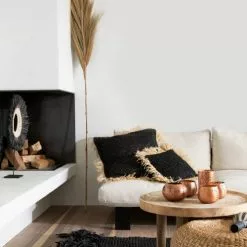 Bazar Bizar Poufs Pouf Rond En Jacinthe D'eau D60 -Chaise Soldes Magasin pouf rond en jacinthe d eau d60 4