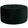 Maisons Du Monde Poufs Pouf Rond En Polyester Vert
