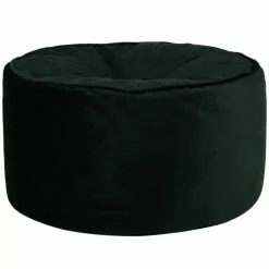 Maisons Du Monde Poufs Pouf Rond En Polyester Vert