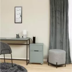 Meubles & Design Poufs Pouf Rond En Tissu Pieds Métal Gris 11 Meubles & Design Poufs Pouf Rond En Tissu Pieds Métal Gris -Chaise Soldes Magasin pouf rond en tissu pieds metal gris 5