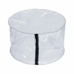 Reversible Poufs Pouf Rond Transparent à Remplir