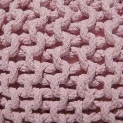 Beliani Poufs Pouf Rose 40 X 25 Cm -Chaise Soldes Magasin pouf rose 40 x 25 cm 4