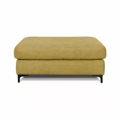 Maison Aubertin Poufs Pouf Salon Tissu Jaune