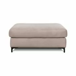 Maison Aubertin Poufs Pouf Salon Velours Beige