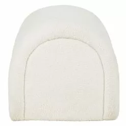 Maisons Du Monde Poufs Pouf Surpiqué Blanc