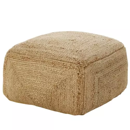 Maisons Du Monde Poufs Pouf Tressé En Chanvre 2 Maisons Du Monde Poufs Pouf Tressé En Chanvre – Image 2