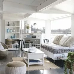 Maisons Du Monde Poufs Pouf Tressé En Jute Et Coton Blanc 30x60cm 11 Maisons Du Monde Poufs Pouf Tressé En Jute Et Coton Blanc 30x60cm -Chaise Soldes Magasin pouf tresse en jute et coton blanc 30x60cm 1000 13 16 169469 8