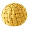 Maisons Du Monde Poufs Pouf Tressé Jaune