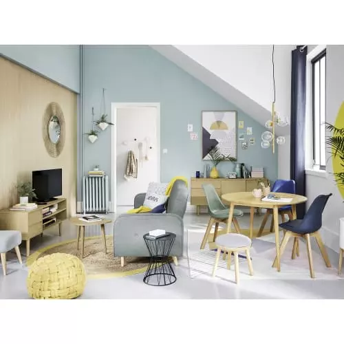 Maisons Du Monde Poufs Pouf Tressé Jaune 6 Maisons Du Monde Poufs Pouf Tressé Jaune – Image 6