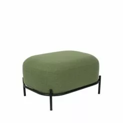 Drawer Repose-pieds En Tissu Vert -Chaise Soldes Magasin repose pieds en tissu vert 2