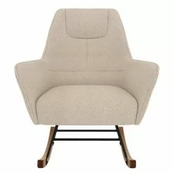 Rendez Vous Déco Fauteuils Rocking-chair Beige Effet Laine Bouclette En Tissu 9 Rendez Vous Déco Fauteuils Rocking-chair Beige Effet Laine Bouclette En Tissu -Chaise Soldes Magasin rocking chair beige effet laine bouclette en tissu 3