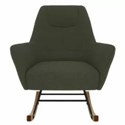 Rendez Vous Déco Fauteuils Rocking-chair Kaki Effet Laine Bouclette En Tissu 9 Rendez Vous Déco Fauteuils Rocking-chair Kaki Effet Laine Bouclette En Tissu -Chaise Soldes Magasin rocking chair kaki effet laine bouclette en tissu 3
